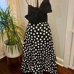 Anthropologie HUTCH bow tie maxi dress. Custom size.